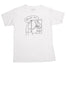 Positive Banana Unisex T-shirt White