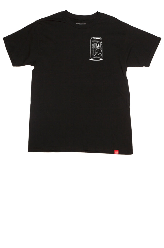 Marijuana Shirt - Bud's Unisex T-shirt Black – MNKR ® Brand