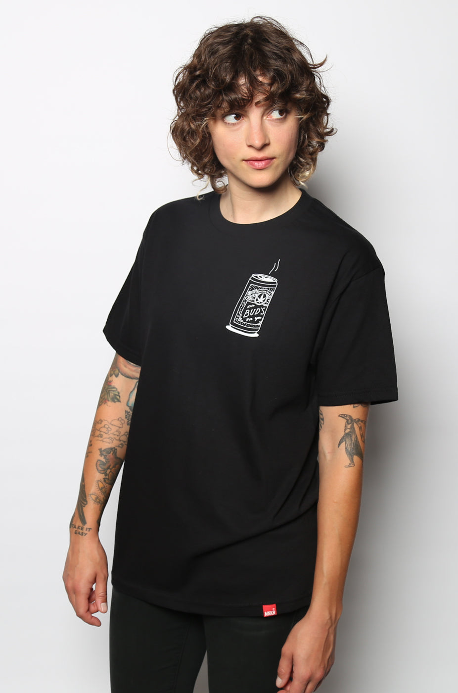 Marijuana Shirt - Bud's Unisex T-shirt Black – MNKR ® Brand