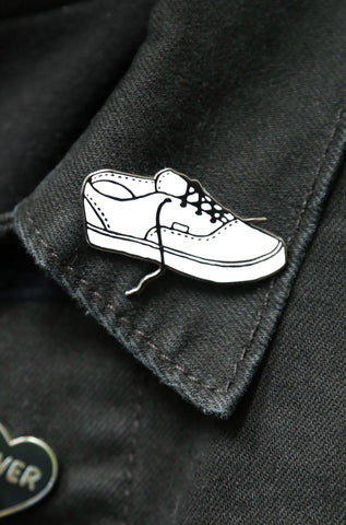 Shoe Enamel Pin