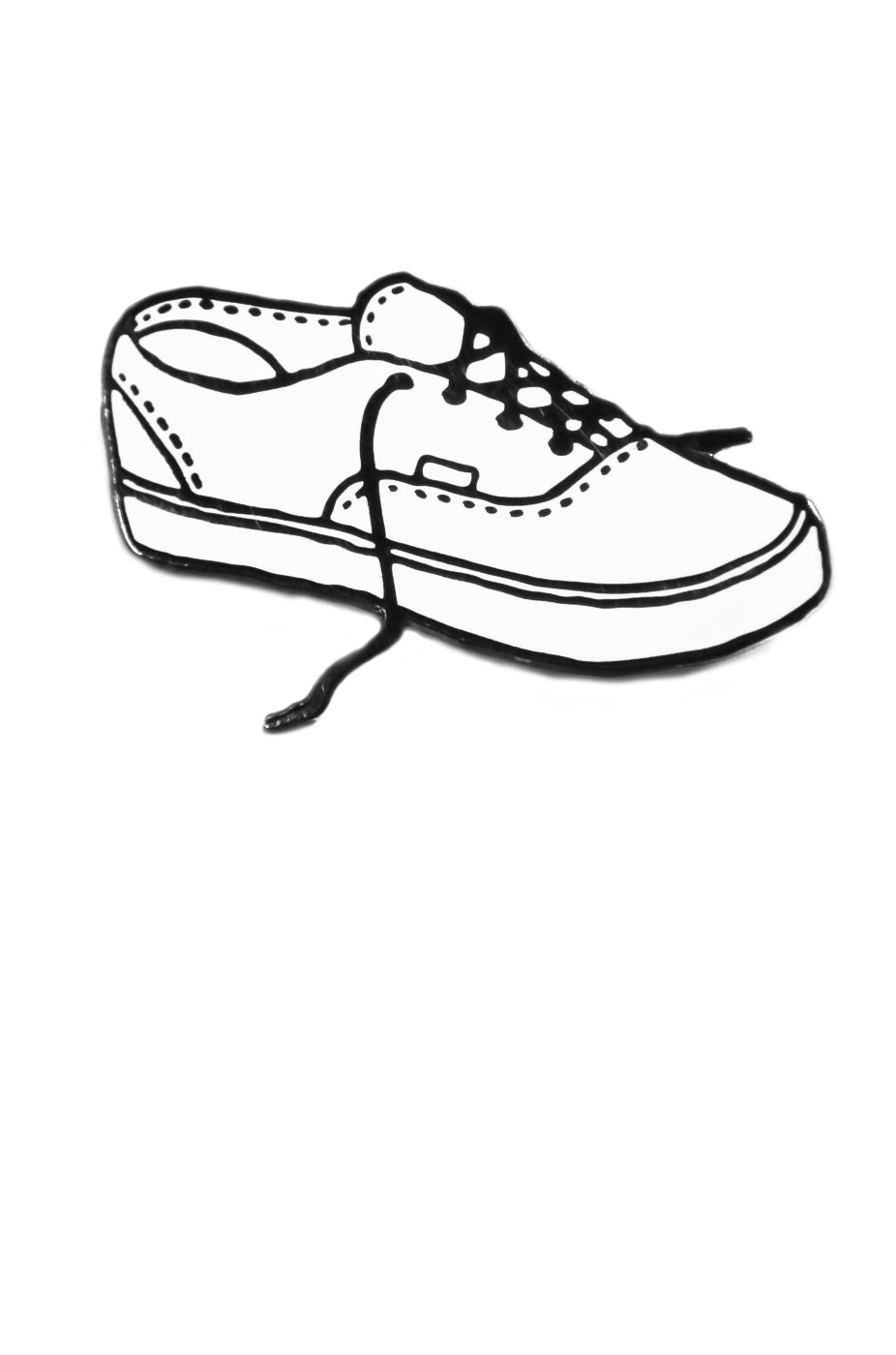 Shoe Enamel Pin